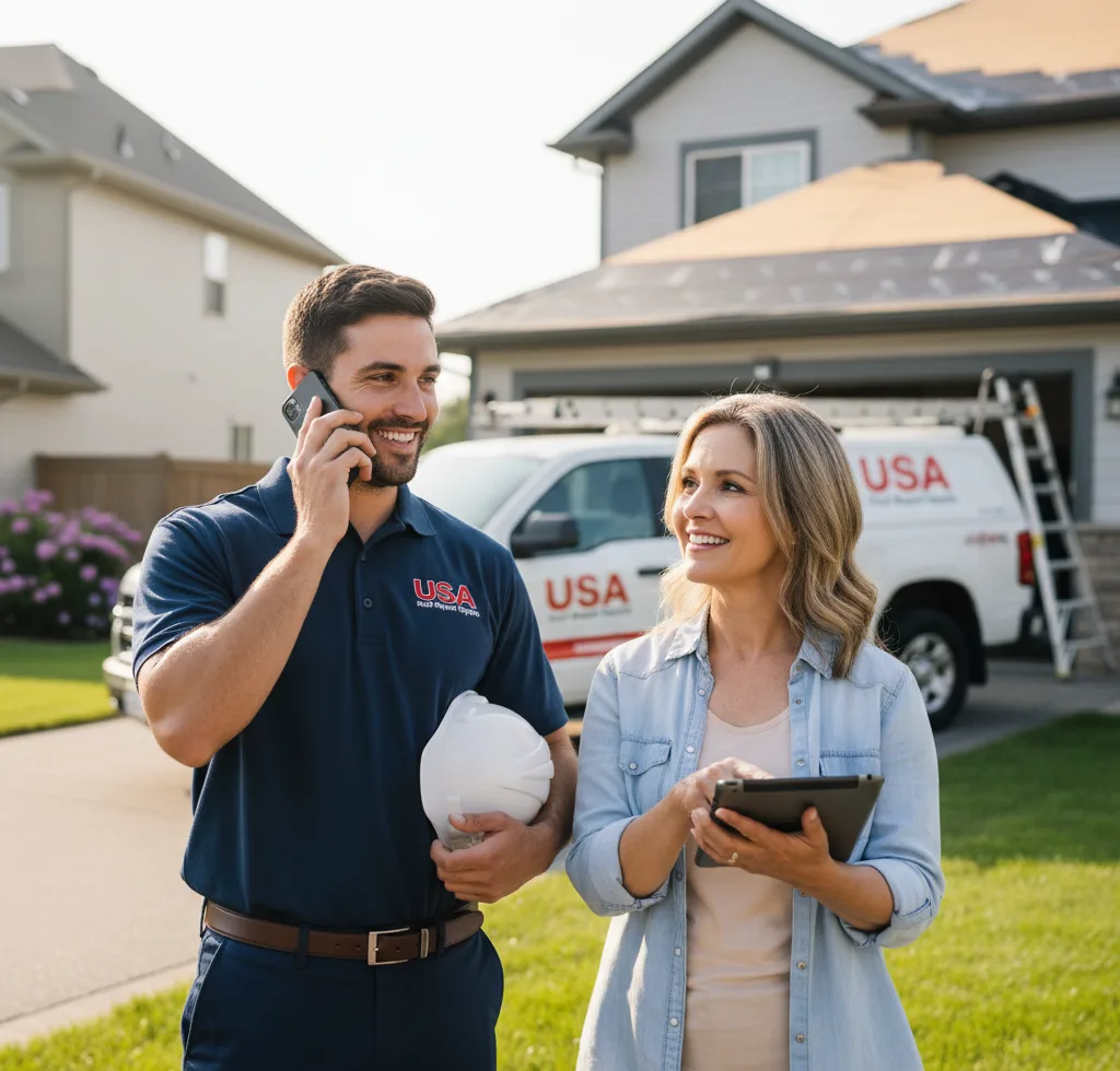USA Roof Repair Experts customer support in Panama